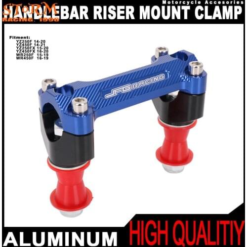 Motorcycle Handlebar Riser Bar Mount Handle Clamp For Yamaha YZ250F YZ450F YZ250FX YZ450FX WR250F WR450F WRF YZF 250 450 14-2021