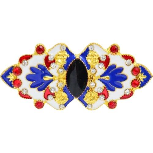 Mziking New Rhinestone Bowknot Brooches for Women Crystal Enamel Collar Badge Pin Homme Broaches Clothing Accessories Jewelry