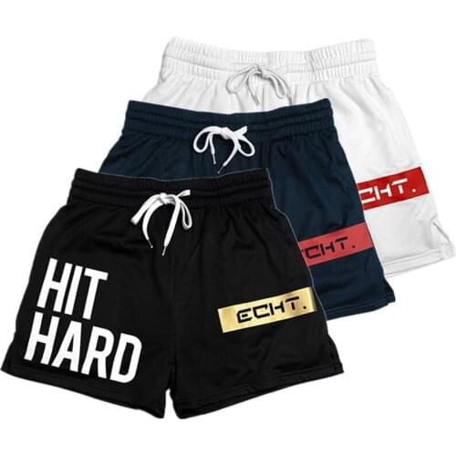 2021 Summer brand men shorts mens casual shorts fitness exercise gyms shorts breathable mesh shorts jogger mens Sports shorts
