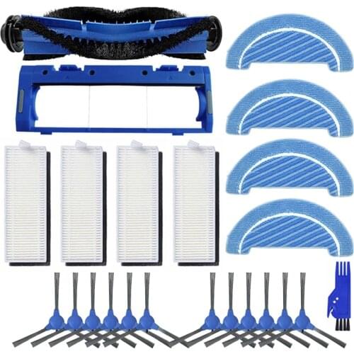 AD-Replacement HEPA Filter Main Roller Brush Mop Cloth Side Brushes for Conga 1090 Robot Vacuum Cleaner Parts Accessories