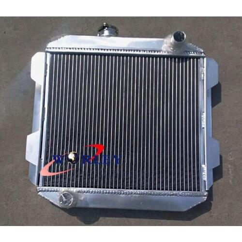 ALUMINUM RADIATOR for FORD CAPRI II MK1 2600/2800 V6 LHD US-SPEC M/T 1971-1974-77