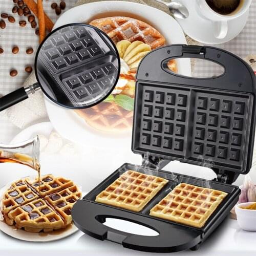 Electric Waffle Maker Cooking Kitchen Appliances Bubble Egg Cake Oven Breakfast Machine Waffles Pot Iron Non-stick Baking Pan