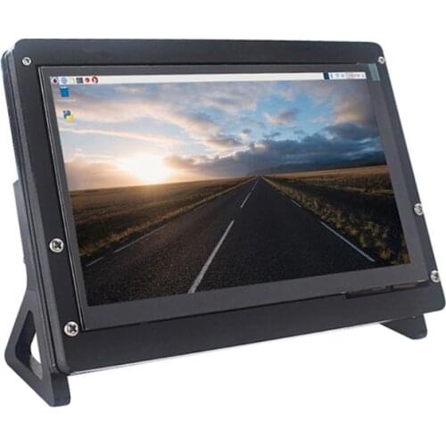 Capacitive Touch Screen Monitor 1024×600 HD LCD Display for Raspberry Pi 3B/4B