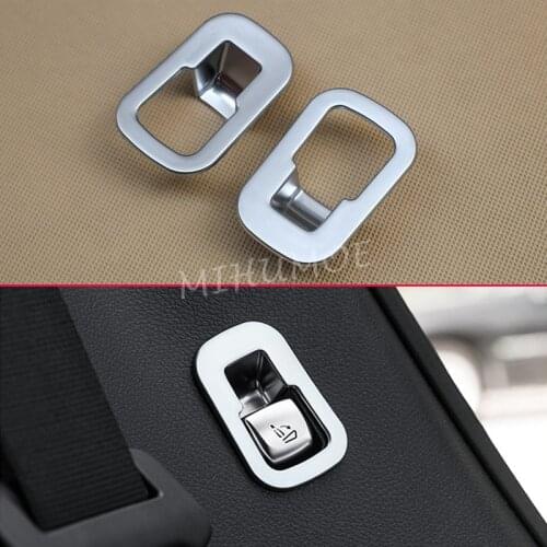 Rear Seat Adjust Switch Cover Surrounds For 2016 2017 2018 2019 Mercedes GLC X253 C253