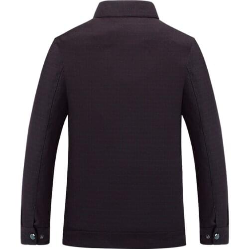 Mens Long Sleeve Solid Color Men Casual Social Coats Male Fashion Windbreaker Jackets Big size XXXL