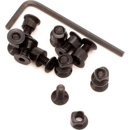 10pcs/Pack KeyMod Screw and Nut Replacement Set for Keymod Rail Sections Free Shipping