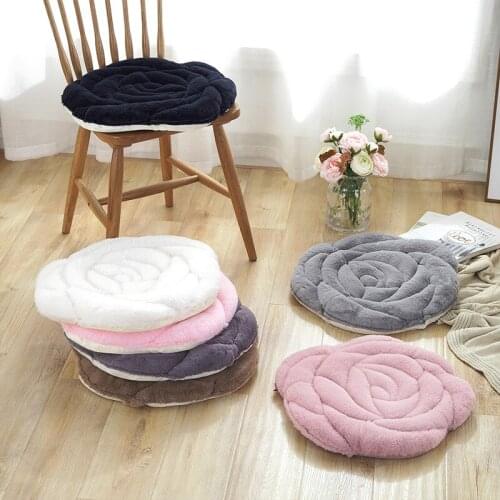 Rose Futon cushion tatami cushion floating window cushion office cushion round buttock cushion modern home decor