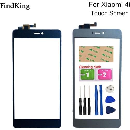 5.0''Touch Screen For Xiaomi Mi 4C 4i 4S Mi4C M4C Mi4I Mi4S Front Glass Digitizer Replacement Parts Sensor Tools Adhesive