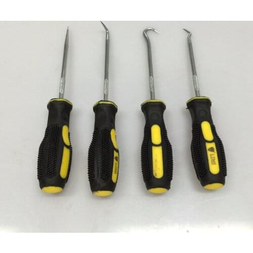 STARPAD For Motorcycle 4PC oil seal screwdriver - Repair Tools, Motorcycle Tools Oil Seal Puller Yellow, Black Handle