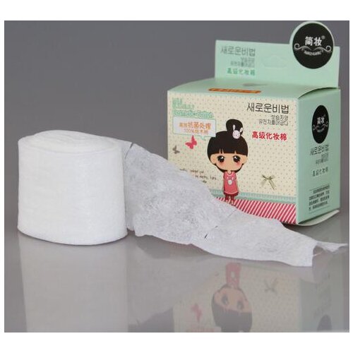 Packed cotton pull-out breakpoint on a piece of cotton remover makeup remover Beauty Supplies