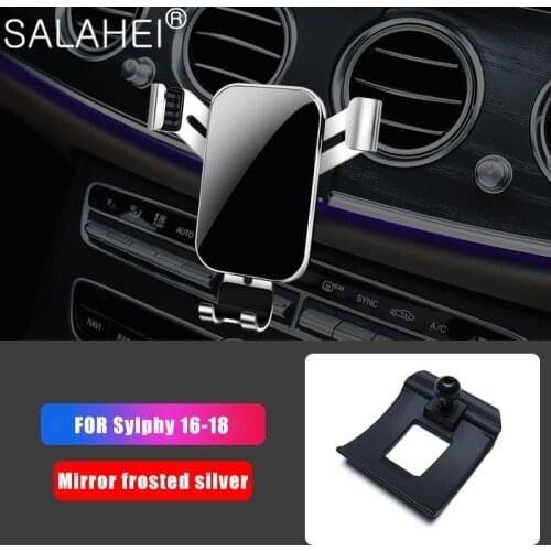Funny Car Holder Bracket For Mobile Phone Cell in Auto Dashboard Air Vent Stand Clip Mount GPS For Nissan Sylphy 2016 2017 2018
