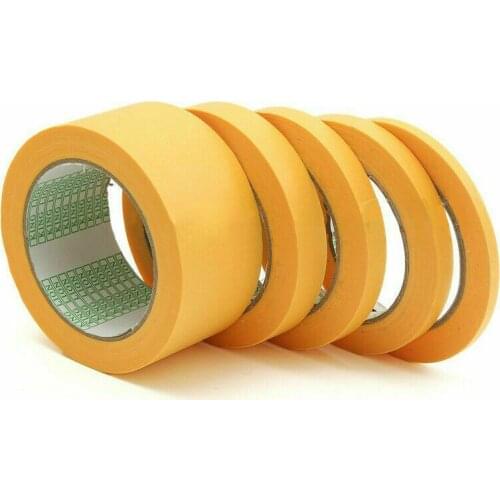 Yellow Car Sticker Self-adhesive Painting Paper Painter Decor Masking Tape General Purpose Crafts Office Supplies