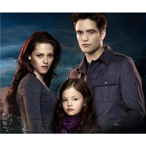 20215D DIY Full Square/Round Diamond Painting Movie Poster Twilight Cross Stitch Diamond Embroidery Art Kit Home Decoration Gift