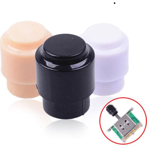 5pcs Muilty Color 3way 5way Plastic Guitar Big Toggle Switch Hat for Electirc Guitar
