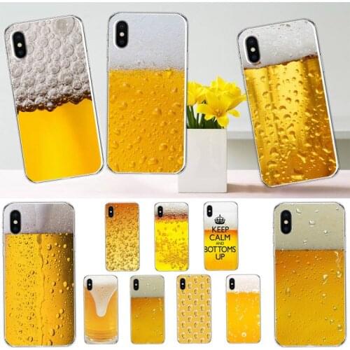 World Beers Alcohol Summer Bubble Phone Case for iPhone 11 12 pro XS MAX 8 7 6 6S Plus X 5S SE 2020 XR