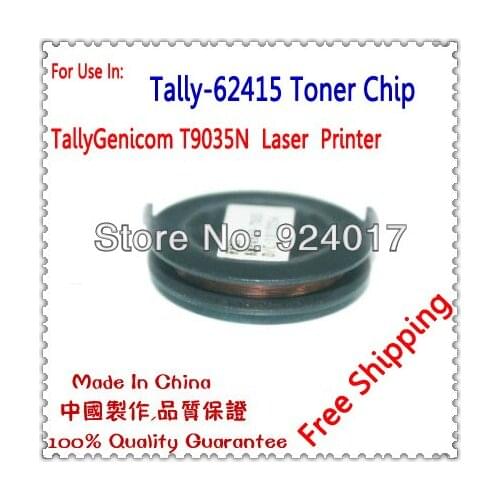 Toner Chip For TallyGenicom T9035N T9035 T9025 Printer,For Tally Genicom 9025 9035 62415 043361 Refill Toner Cartridge Chip