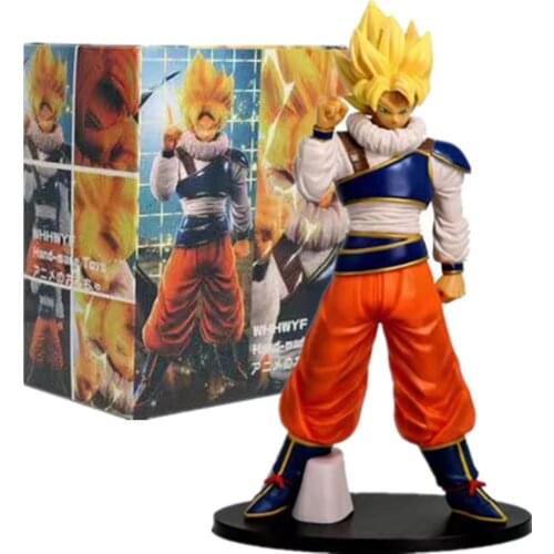 New Figurine Dragon Ball Super Saiya-jin Son Goku Dragon Ball 28cm 1/box Anime Figure Figma Figurine PVC Model Decoration Toys