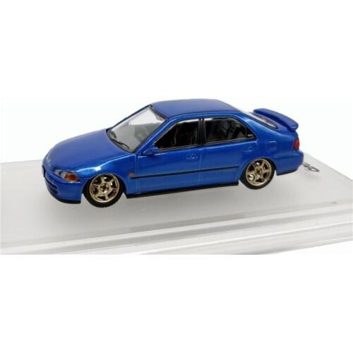 IN NO 1:64 Hon da Civic FERIO EG9 Blue alloy toy car toys for children diecast model car Birthday gift
