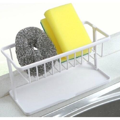 Kitchen Storage Organizer Sink Shelf Detachable Bathroom Wash Holder Double Layer Stand Drain Rack Accessories Soap Sponge