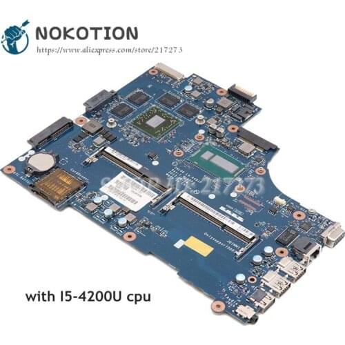 NOKOTION ZAL00 LA-A491P CN-0TXW71 0TXW71 MAIN BOARD For Dell Latitude 3540 Laptop Motherboard I5-4200U CPU HD8850M gpu