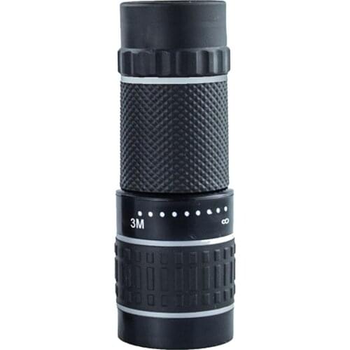 10*22 Monocular Telescope Binoculars Zooming Focus Green Film Binoculo Optical Hunting Tourism Scope High Quality