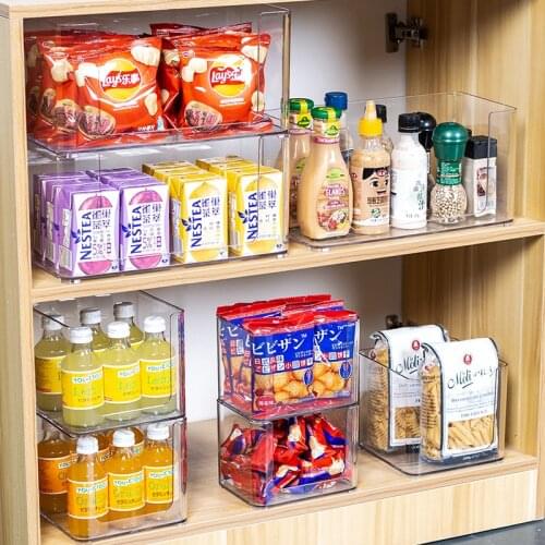 Transparent Cosmetic Box Mask Storage Box Desktop Finishing Artifact Home Dormitory Saving Space Plastic Book Snack Organizers
