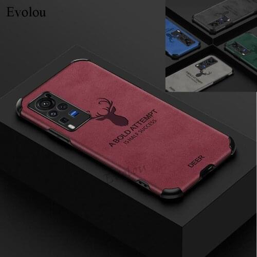 Silicone Shockproof Armor Phone Case For Vivo X60 X50 X30 Pro Y70S Y85 Y15 Y11 Camera Lens Protection Leather Cover For IQOO Neo