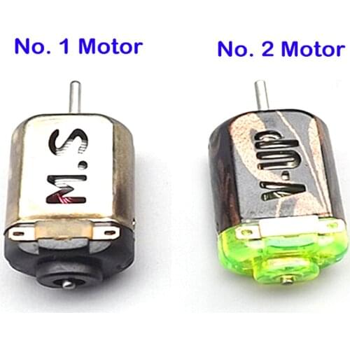 DC 3V-6V Mini 130 Motor 30000RPM High Speed Strong Magnetic Carbon Brush DIY Toy Model Four-wheel Car Drive Technology Power