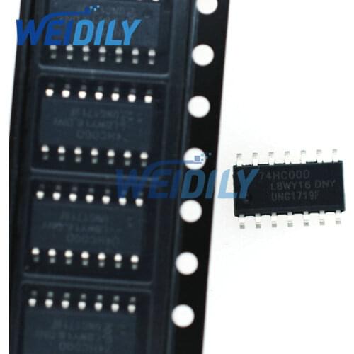 10PCS/LOT 74HC00D SOP14 74HC00 SOP SN74HC00DR SN74HC00 SMD SOP-14 New