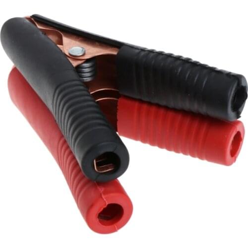 2 Pcs 100A Car Vehicle Battery Test Alligator Clips Crocodile Clamps 90mmJones-series