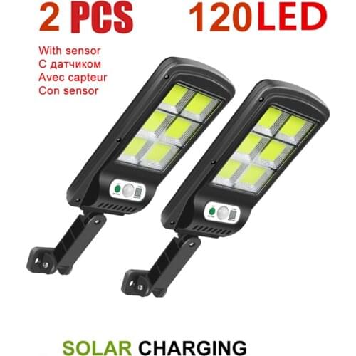 2pcs tabular oblong Waterproof Solar Lamp Motion Sensor Solar Energy Lights Outdoor Security Lighting for Porch/Garden/Street/Wa