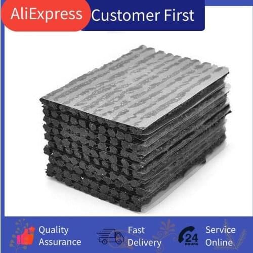 50Pcs Car Tyre Repair Tubeless Seal Strip Motorcycle Tubeless Tire Repair Strip Kit Automobiles Repair Tools Car Accessories