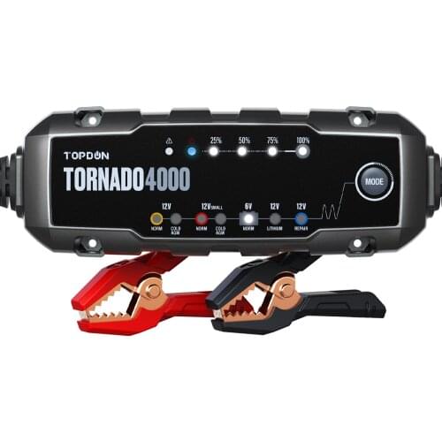 Car charger battery no wireless t4000 topdon