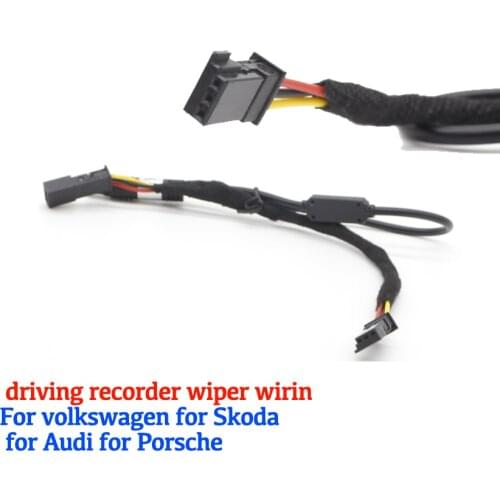 Easy to Install Car DVR Driving Recorder Wiper Cable for Mercedes-Benz for BMW For Volkswagen for Skoda FOR JEEP