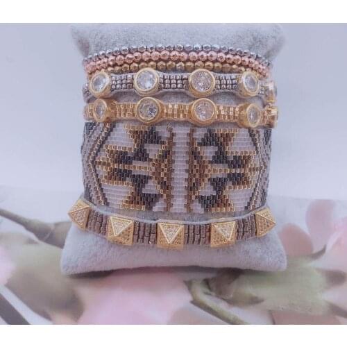 ZHONGVI Miyuki Bracelet for Ladies Lucky Jewelry 2021 Pulsera Evil Eye Bracelets Jewellery Wholesale Accessories for Women Gift