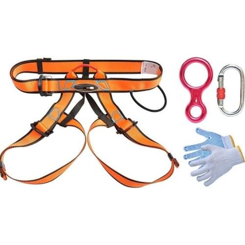 Part for 1100KG Aerial work insurance Outdoor safety belt mountaineering rock climbing cable harness wire rope