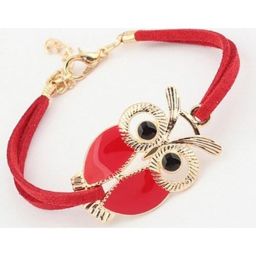 Doreenbeads 2018 Korean Fashion Owl Bracelets Bangles Pulseiras Ummer Vintage Lovely Style Woman Girl Jewelry Gift