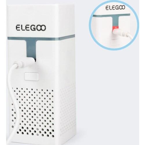 ELEGOO Air Purifier Active Carbon 5V 1A 2000mAh USB Charged Mini Air Filter For Resin 3D Printer For Anycubic Photon Mono/Mono X