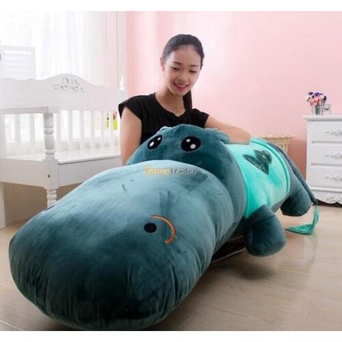Fancytrader Super Huge 71'' / 180cm Plush Stuffed Giant Hippo, 6 Colors Available, Nice Gift for Babies, Free Shipping FT50141