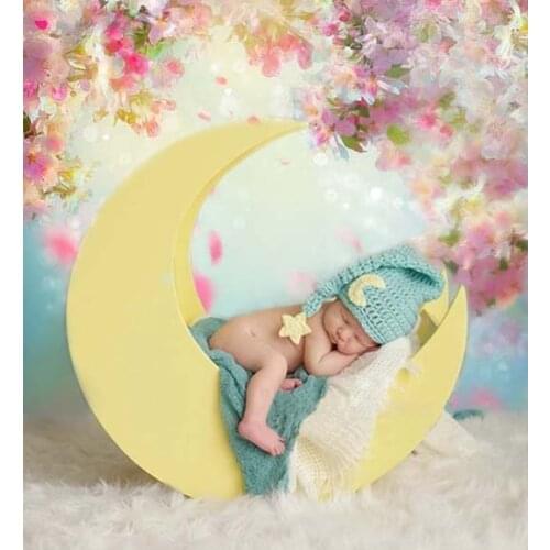 Newborn Baby Shower Flower Photo Backdrops Wood Floors Backgrounds for Photography Studio Little Boy Backdrop Vinyl Cloth 759