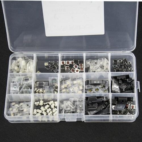 OkeyTech Micro Switch Button Car Remote Key Tactile Push Switches For Citroen Peugeot Opel Hyundai Toyota Nissan 300PCS/LOT