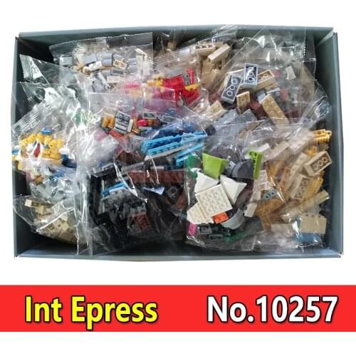 City Amusement Park Facilities Series Building Blocks Carousel Electric Motor 10257 2705Pcs Bricks Kid Education Toys Gifts