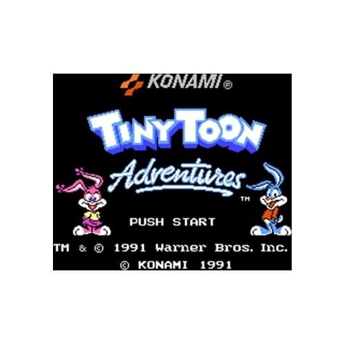 Tiny Toon Adventures Region Free 60 Pin 8Bit Game Card For Subor Game Players