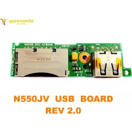 Original for ASUS N550JV USB BOARD N550JV USB BOARD REV 2.0 Tested g ood free shipping