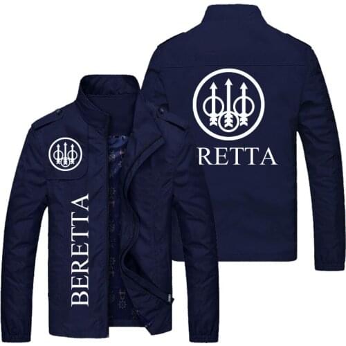 Chaojie original fashion young mens Beretta logo custom sports leisure jacket M-5XL boutique motorcycle mens jacket
