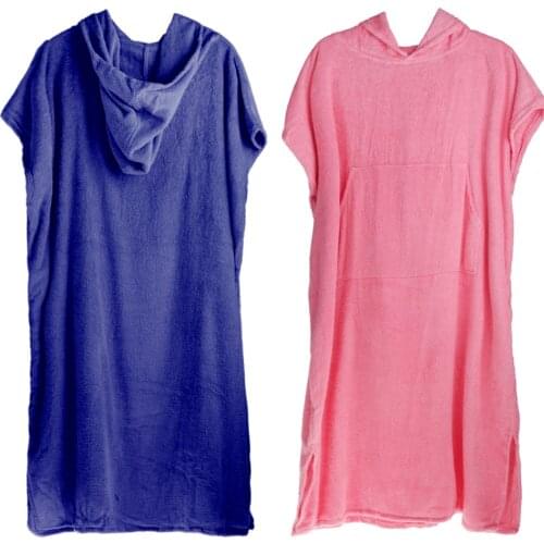 Beach Surf Poncho | Wetsuit Changing Robe/Towel | One Size Fits All | Select Colors