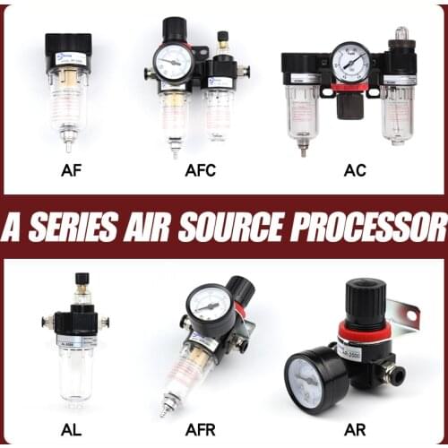 Pneumatic filter AFC2000 oil and water drainage triple piece AC2000 single piece AFR2000 pressure regulating valve AR2000