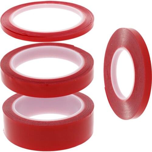 Practical Double-sided Length 3/10 M Width 5/10/15/30 MM Strong Clear Transparent Acrylic Foam Adhesive Tape #261511