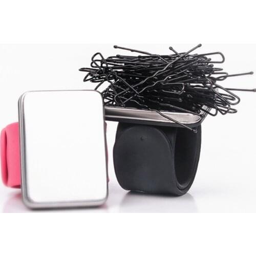 Professional Salon Hair Accessories Magnetic Bracelet Wrist Band Strap Belt Hair Clip Holder Barber Hairdressing Styling Tools