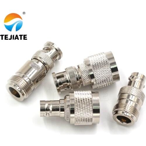 1PCS BNC Type N Type RF Adapter BNC To N Connector J-J J-K K-J K-K Female/Male Header Q9 Connecting Kit